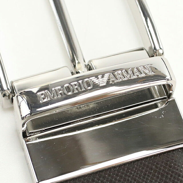 エンポリオ・アルマーニ ベルト メンズ ブランド EMPORIO ARMANI   レザー EM005540 ブラウン 選べるモデル EMAEM005540A