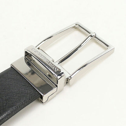 エンポリオ・アルマーニ ベルト メンズ ブランド EMPORIO ARMANI   レザー EM005540 ブラック 選べるモデル EMAEM005540B