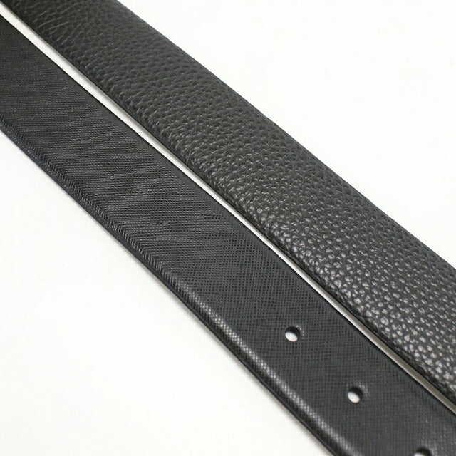 EMPORIO ARMANI エンポリオアルマーニ EM005540 ベルト レザー BLACK-BLACK メンズ エンポリオ・アルマーニ ベルト メンズ ブランド EMPORIO ARMANI