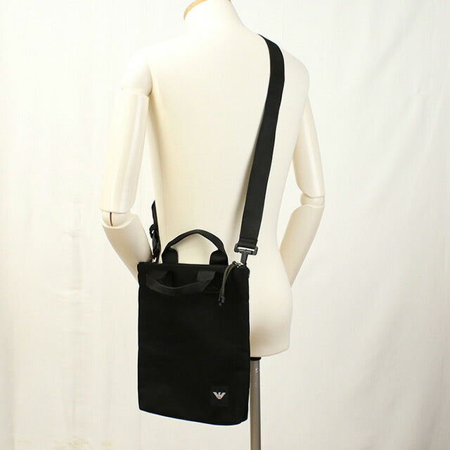 エンポリオ・アルマーニ トートバッグ メンズ ブランド EMPORIO ARMANI Y4N376 ブラック バッグ EMAY4N376011