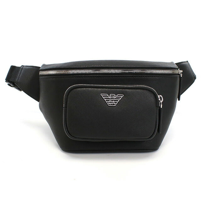 エンポリオ・アルマーニ ボディバッグ メンズ ブランド EMPORIO ARMANI ポリエステル Y4O238 BLACK ブラック バッグ EMAY4O238051