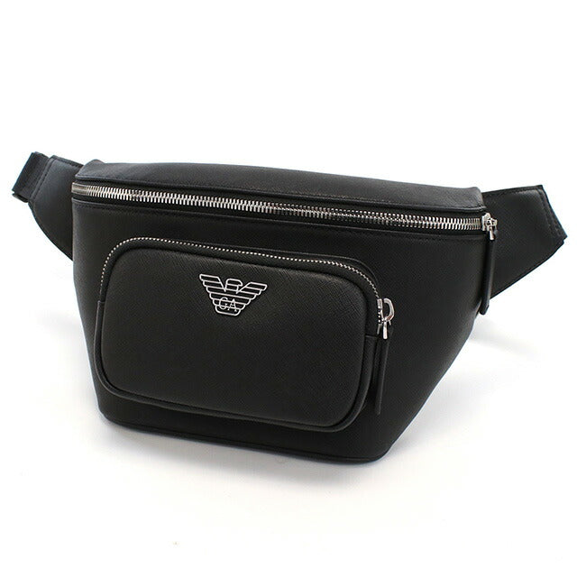 エンポリオ・アルマーニ ボディバッグ メンズ ブランド EMPORIO ARMANI ポリエステル Y4O238 BLACK ブラック バッグ EMAY4O238051