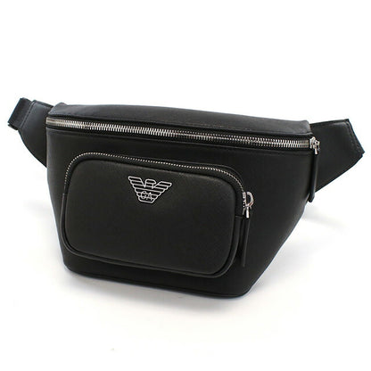 エンポリオ・アルマーニ ボディバッグ メンズ ブランド EMPORIO ARMANI ポリエステル Y4O238 BLACK ブラック バッグ EMAY4O238051