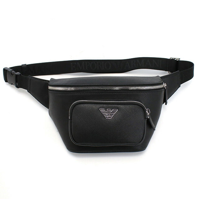 エンポリオ・アルマーニ ボディバッグ メンズ ブランド EMPORIO ARMANI ポリエステル Y4O238 BLACK ブラック バッグ EMAY4O238051