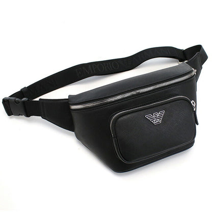 エンポリオ・アルマーニ ボディバッグ メンズ ブランド EMPORIO ARMANI ポリエステル Y4O238 BLACK ブラック バッグ EMAY4O238051