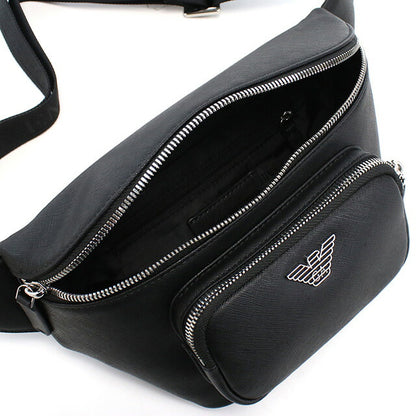 エンポリオ・アルマーニ ボディバッグ メンズ ブランド EMPORIO ARMANI ポリエステル Y4O238 BLACK ブラック バッグ EMAY4O238051