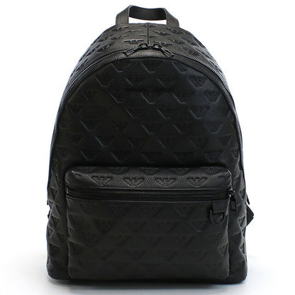 エンポリオ・アルマーニ リュック メンズ ブランド EMPORIO ARMANI レザー Y4O370 BLACK ブラック バッグ EMAY4O370011
