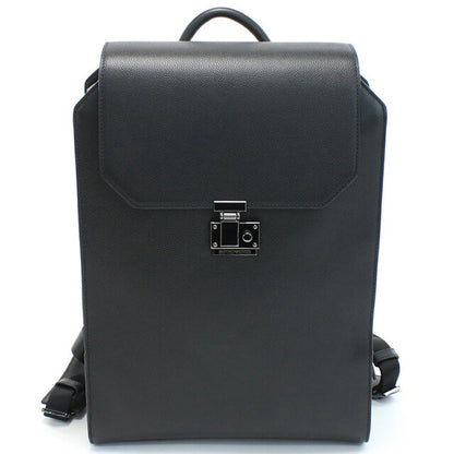 エンポリオ・アルマーニ リュック メンズ ブランド EMPORIO ARMANI レザー Y4O439 BLACK-GUN METAL ブラック バッグ EMAY4O439021