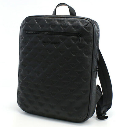 エンポリオ・アルマーニ リュック メンズ ブランド EMPORIO ARMANI レザー Y4O444 BLACK ブラック バッグ EMAY4O444011