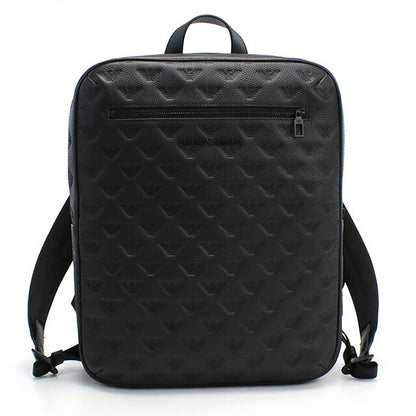 エンポリオ・アルマーニ リュック メンズ ブランド EMPORIO ARMANI レザー Y4O444 BLACK ブラック バッグ EMAY4O444011
