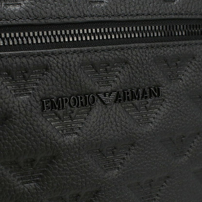 エンポリオ・アルマーニ リュック メンズ ブランド EMPORIO ARMANI レザー Y4O444 BLACK ブラック バッグ EMAY4O444011