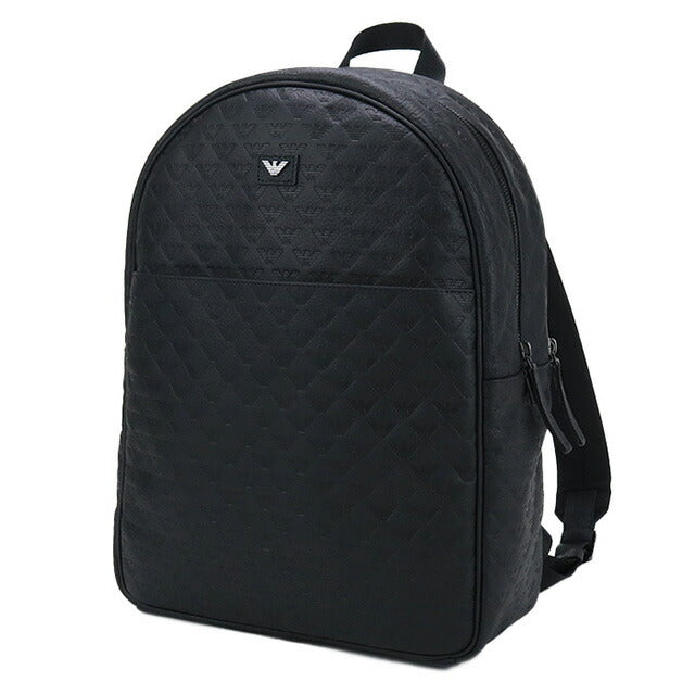 超希少 GIORGIO ARMANI アルマーニ　レザー　リュック　ブラック Armani - アルマーニ／EMPORIO ARMANI リュック バッグ バック