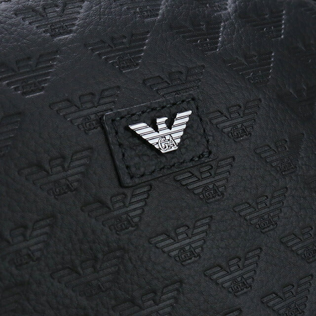 エンポリオ・アルマーニ リュック メンズ ブランド EMPORIO ARMANI レザー ブルガリア Y4O449 BLACK ブラック バッグ EMAY4O449011