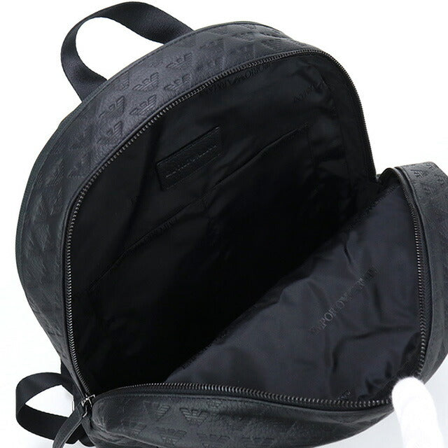 エンポリオ・アルマーニ リュック メンズ ブランド EMPORIO ARMANI レザー ブルガリア Y4O449 BLACK ブラック バッグ EMAY4O449011