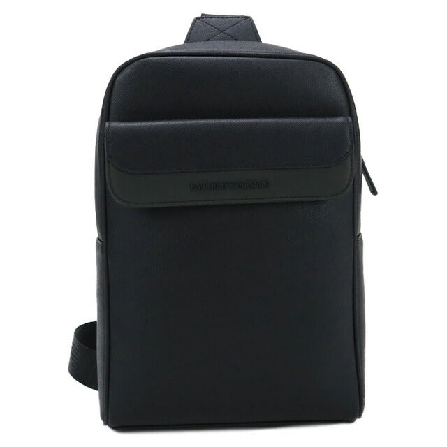 エンポリオ・アルマーニ ボディバッグ メンズ ブランド EMPORIO ARMANI Y4O453 BLACK-GREEN ブラック バッグ EMAY4O453011