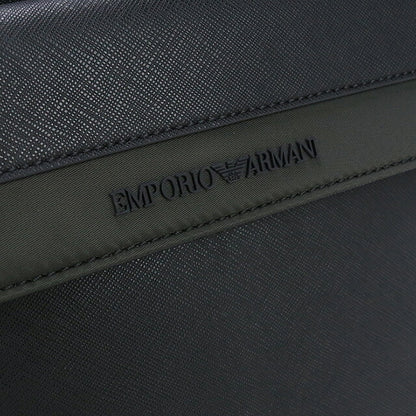 エンポリオ・アルマーニ ボディバッグ メンズ ブランド EMPORIO ARMANI Y4O453 BLACK-GREEN ブラック バッグ EMAY4O453011