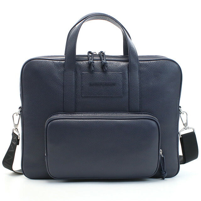 エンポリオ・アルマーニ ブリーフケース メンズ ブランド EMPORIO ARMANI レザー Y4P144 NAVY BLUE ネイビー系 バッグ EMAY4P144021