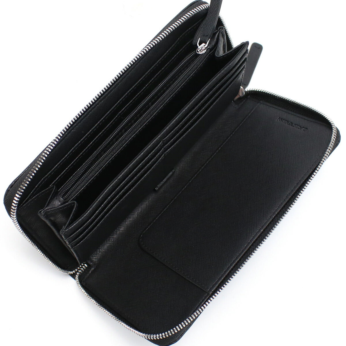 エンポリオ・アルマーニ オーガナイザー メンズ レザー Y4R169 BLACK-BLACK ブラック 小物 EMAY4R169061