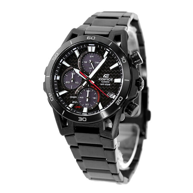 エディフィス EDIFICE ソーラー EQS-960DC-1AV サスペンション 海外モデル メンズ 腕時計 ブランド カシオ casio アナログ ブラック 黒 EQS-960DC-1AVDF