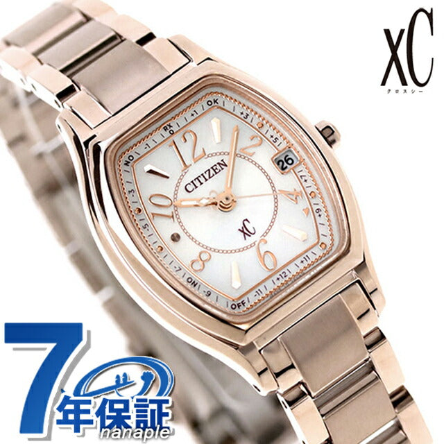 Citizen Cross Sea Sakura Pink R Eco Drive Solar Radio Titanium ES9354-69A CITIZEN xC Women&