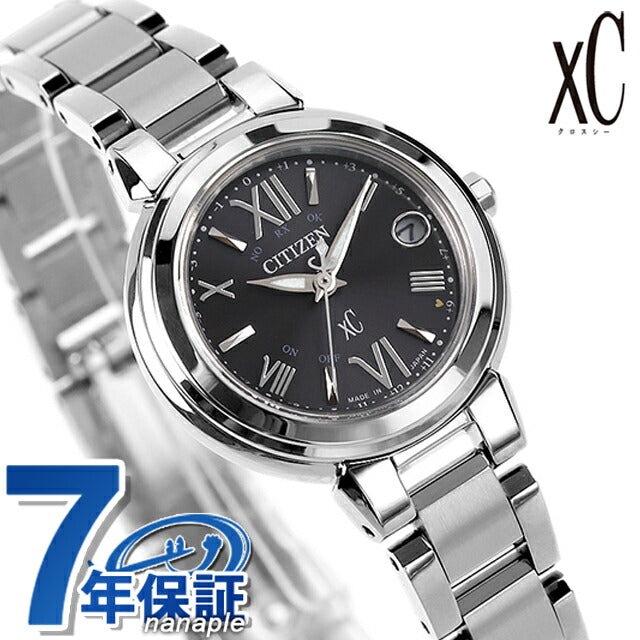Citizen CrossCy Basic Collection Photogenerated Eco-Drive Radio Watch Brand Women&