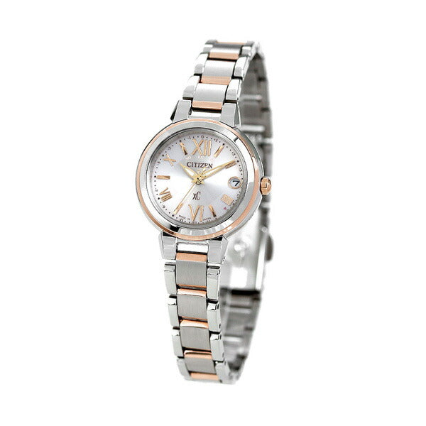 Citizen CrossC Eco Drive Solar Radio for Women ES9434-53W CITIZEN xC Pink Watch Brand ES9434-53W