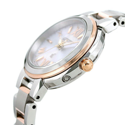 Citizen CrossC Eco Drive Solar Radio for Women ES9434-53W CITIZEN xC Pink Watch Brand ES9434-53W