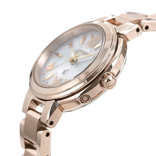 Citizen CrossCy Eco Drive Solar Radio Sakura Pink R Women&