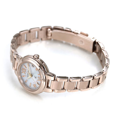 Citizen CrossCy Eco Drive Solar Radio Sakura Pink R Women&