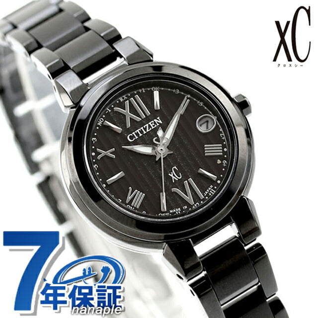 Citizen CrossCy Basic Collection Photogenerated Eco-Drive Radio Watch Brand Women&