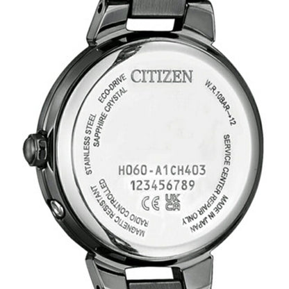Citizen CrossCy Basic Collection Photogenerated Eco-Drive Radio Watch Brand Women&