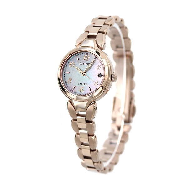 Citizen Exceed Eco Drive Solar Radio Titanium Women&