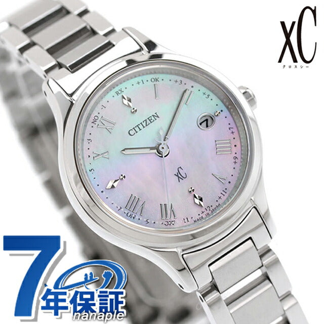 Citizen CrossCy Hikari Collection Photogenerated Eco-Drive Radio Watch Brand Women&