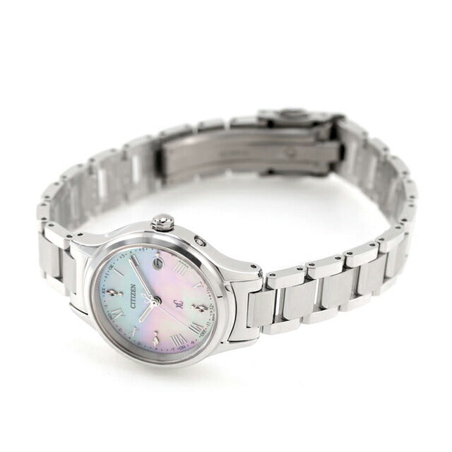 Citizen CrossCy Hikari Collection Photogenerated Eco-Drive Radio Watch Brand Women&