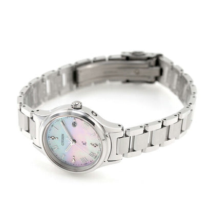 Citizen CrossCy Hikari Collection Photogenerated Eco-Drive Radio Watch Brand Women&
