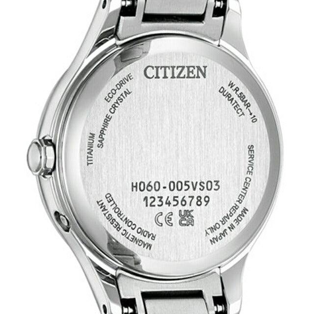 Citizen CrossCy Hikari Collection Photogenerated Eco-Drive Radio Watch Brand Women&