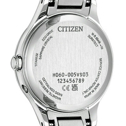 Citizen CrossCy Hikari Collection Photogenerated Eco-Drive Radio Watch Brand Women&