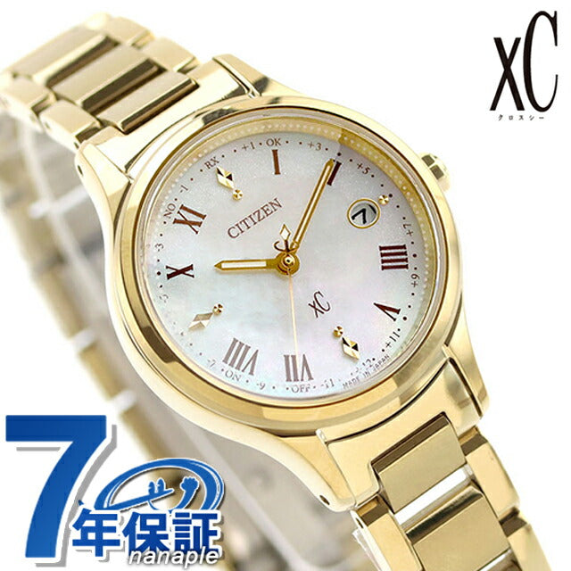 Citizen CrossCy Hikari Collection Photogenerated Eco-Drive Radio Watch Brand Women&