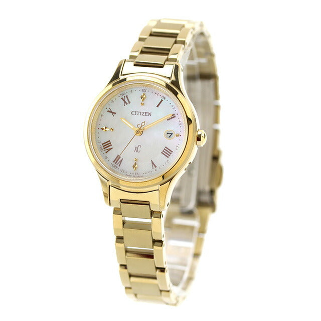 Citizen CrossCy Hikari Collection Photogenerated Eco-Drive Radio Watch Brand Women&