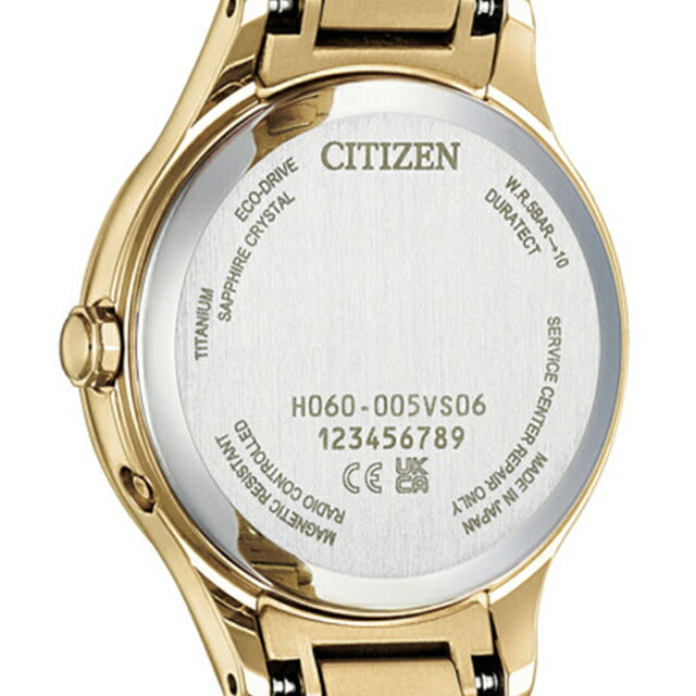 Citizen CrossCy Hikari Collection Photogenerated Eco-Drive Radio Watch Brand Women&
