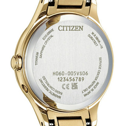 Citizen CrossCy Hikari Collection Photogenerated Eco-Drive Radio Watch Brand Women&