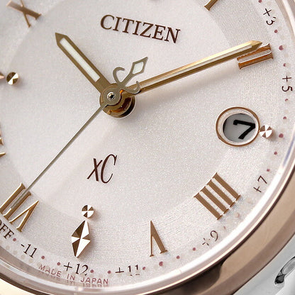 Citizen CrossCy Hikari Collection Photogenerated Eco-Drive Radio Watch Brand Women&