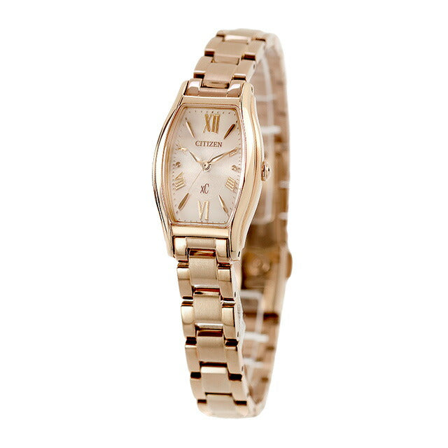 【新品】シチズン CITIZEN xC 腕時計 レディース EW5546-56X エコ・ドライブ（B035-04M） ベージュxピンクゴールド アナログ表示 EW5546-56X ｜ シチズン クロスシー エコドライブ – 腕時計のななぷれ