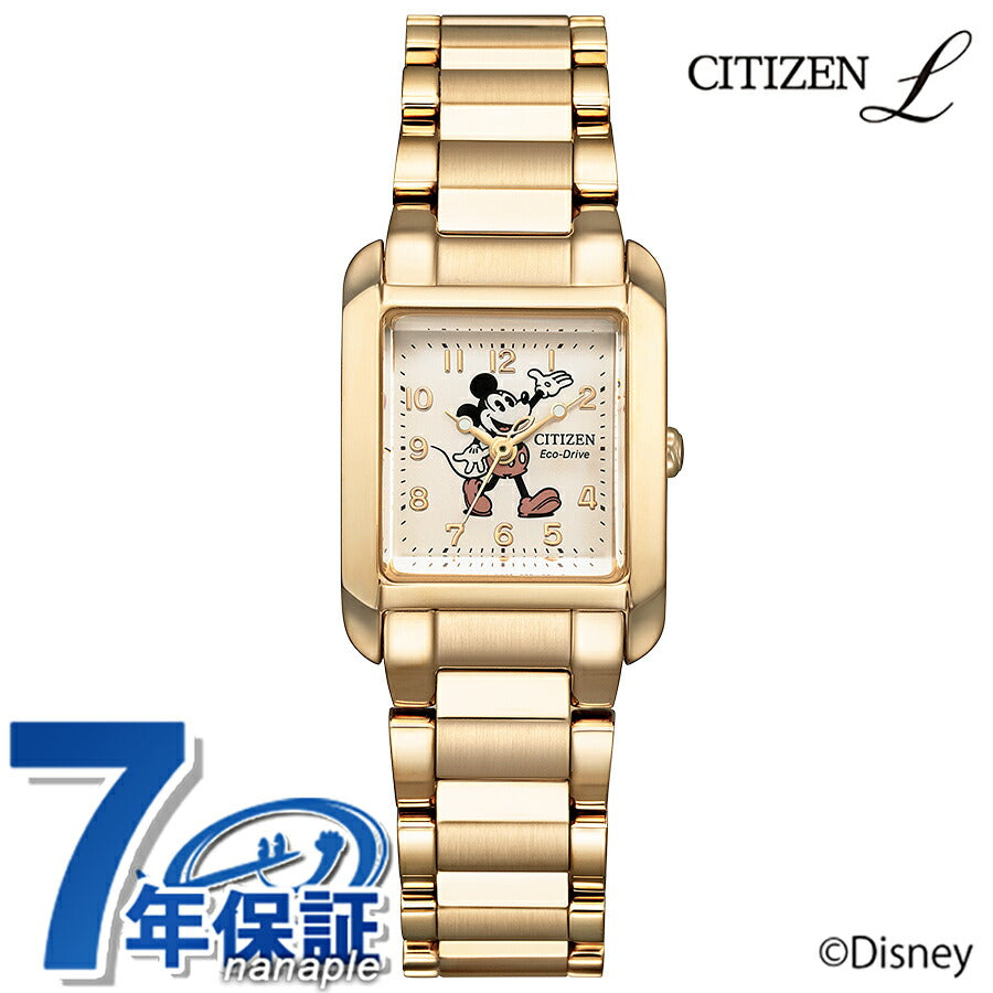 シチズン エル Disney Collection 「ミッキーマウス」 光発電エコドライブ 腕時計 ブランド レディース 数量限定 ソーラー CITIZEN L