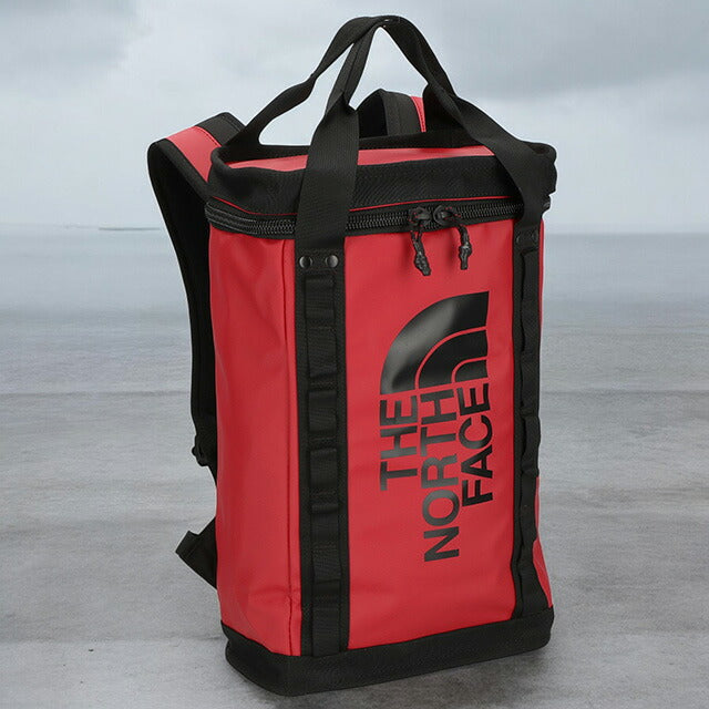 ザ・ノースフェイス リュック メンズ レディース ブランド THE NORTH FACE EXPLORE FUSEBOX S レッド/ブラック EXPLOREFUSEBOXS-KZ3