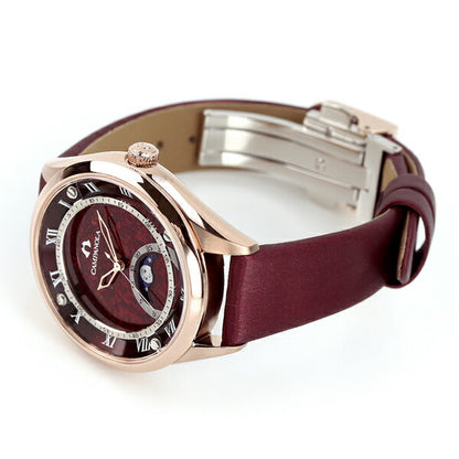 Citizen Campanola Moon Phase Collection Tonne Akane Vermilion Pearl Quartz Women&