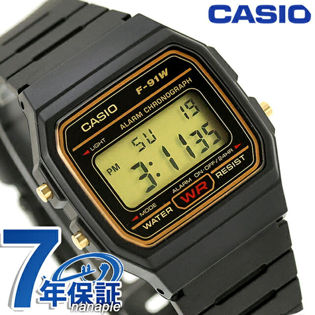 F-91WG-9QDF ｜ カシオ チープカシオ STANDARD クォーツ 電池式