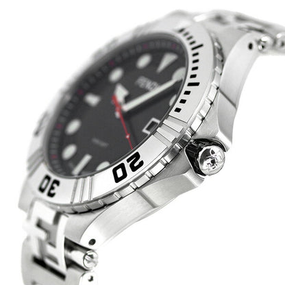 フェンディ 時計 ノーティコ 46mm スイス製 メンズ 腕時計 ブランド F108100101 ブラック F108100101
