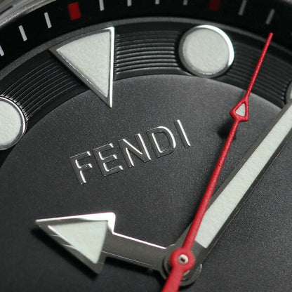 フェンディ 時計 ノーティコ 46mm スイス製 メンズ 腕時計 ブランド F108100101 ブラック F108100101