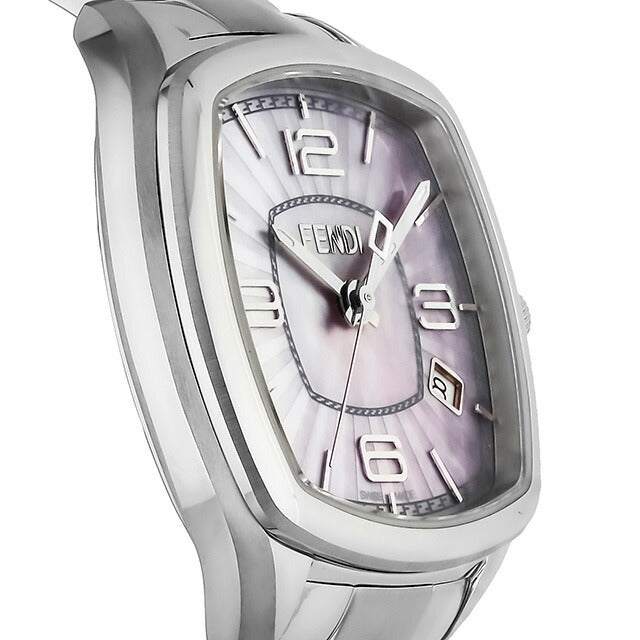 フェンディ モメント フェンディ クオーツ 腕時計 ブランド レディース F221037500 アナログ ホワイトシェル 白 スイス製 F221037500